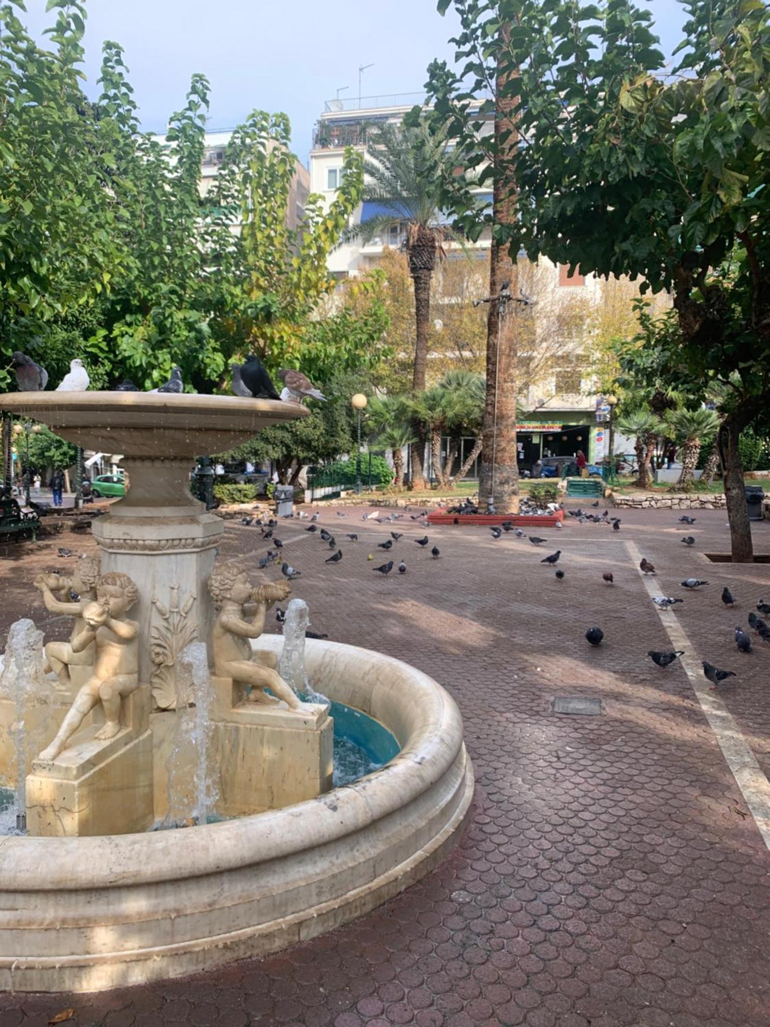 Aris Urban Pagrati Apartment Athens Ngoại thất bức ảnh